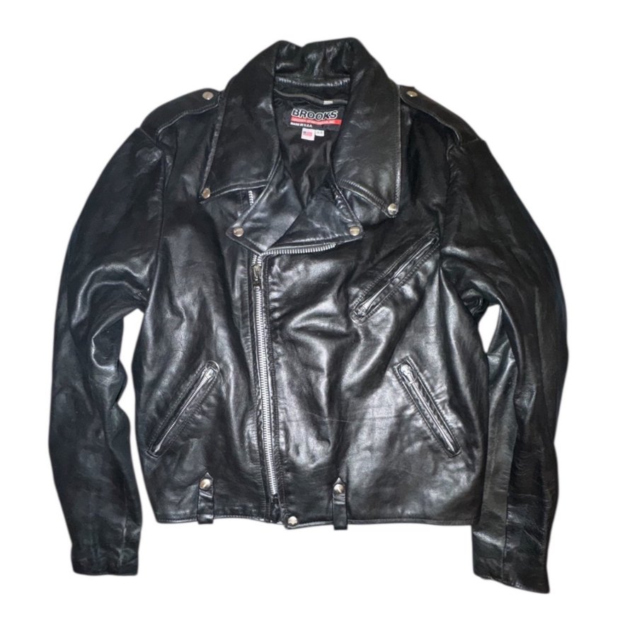 1980s | Brooks Leather Sportswear | double ride.. | Köp på Tradera