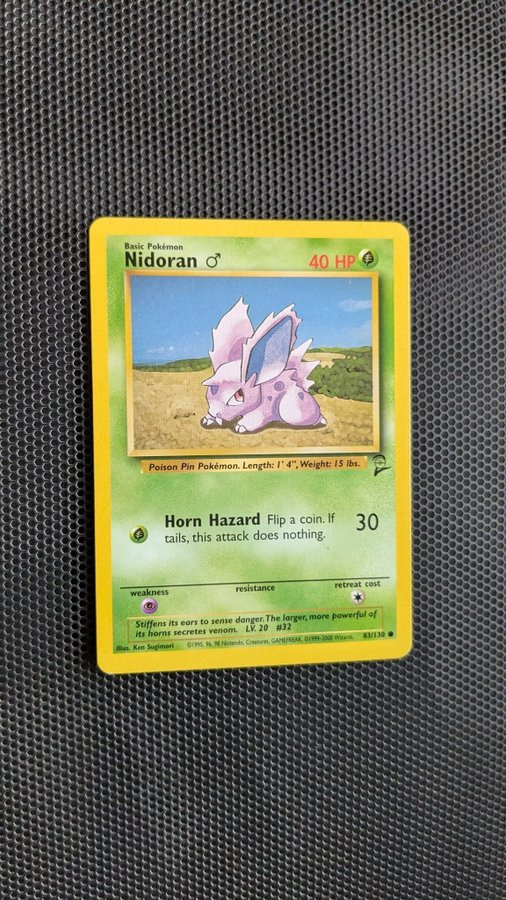 Nidoran - Non Holo - Base Set 2 /130 - [Pokmon.. | Kp p Tradera  (726927266)