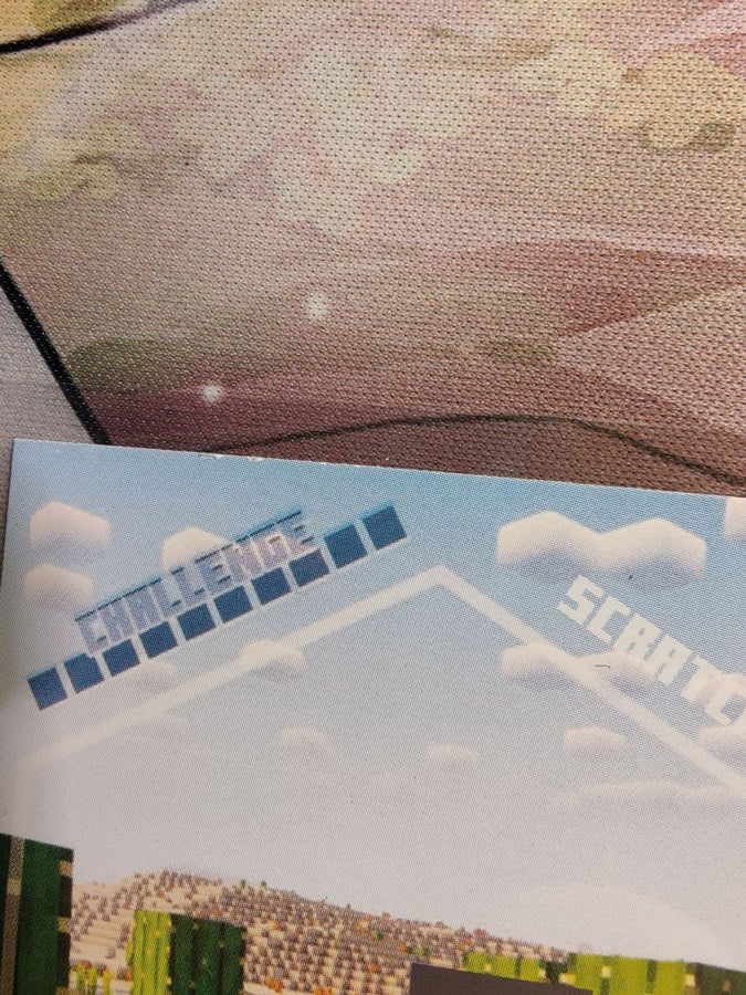 Minecraft Challenges Trading Cards Scratch 214 .. | Köp på Tradera ...