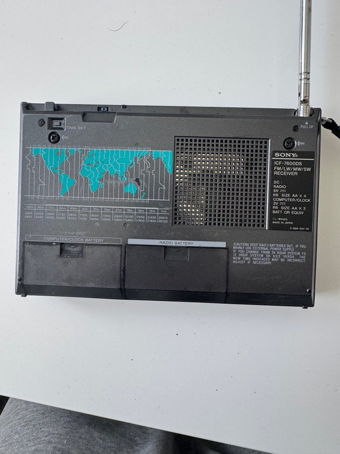 Sony ICF-7600DS FM/LW/MW/SW PLL Synthesized Rec.. | Köp på Tradera