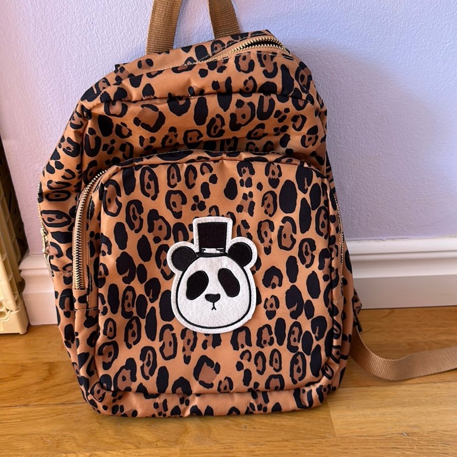 Basic Leopard Panda Backpack By Mini Rodini 48 OFF