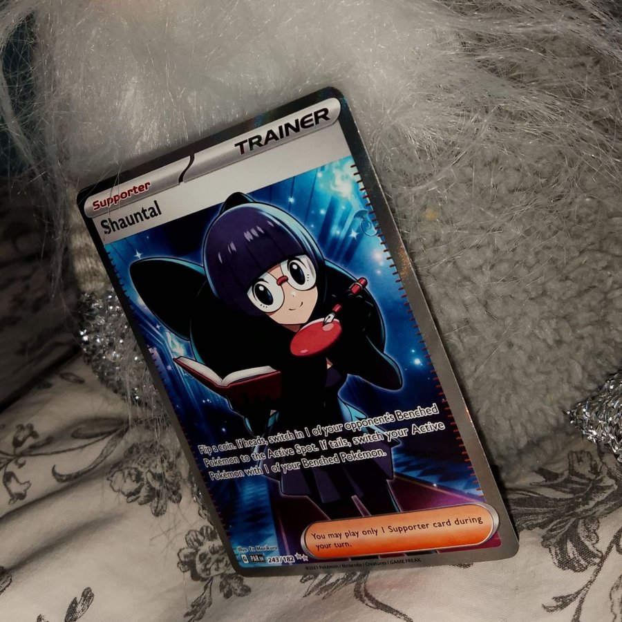 shauntal pokemon card full art Amazon.com: Slaking 162/193 - Paldea Evolved - Pokemon Evolution Set - 3  Card Lot