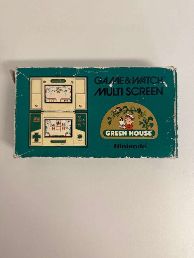 Nintendo Game & Watch Multi Screen Green House .. | Köp på Tradera