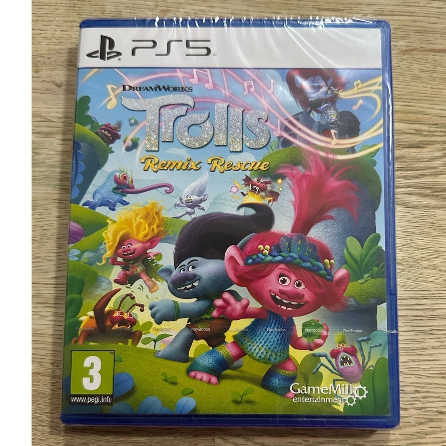 DreamWorks Trolls Remix Rescue - PS5 Spiel: Spiel Als Poppy, Branch & Co., Erstelle Deinen Eigenen Troll, Haare Als Waffe!