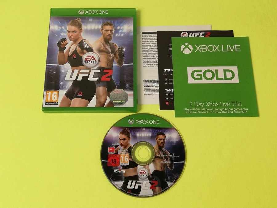 UFC (MYCKET FIN SKIVA) Xbox One Køb fra Gameesti på Tradera