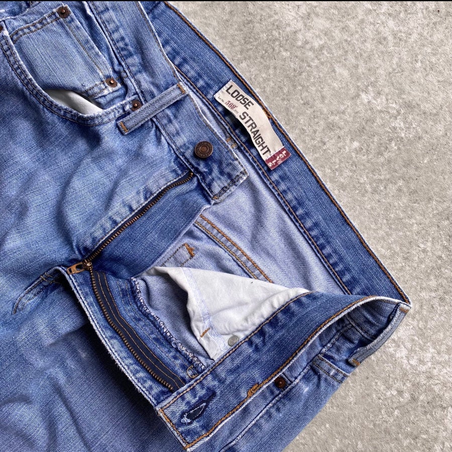 Levis 569 jeans loose straight denim 00s editio.. | Köp på Tradera