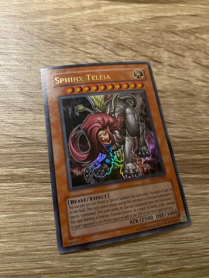 Yu-Gi-Oh! SPHINX TELEIA | Kp p Tradera (725728077)