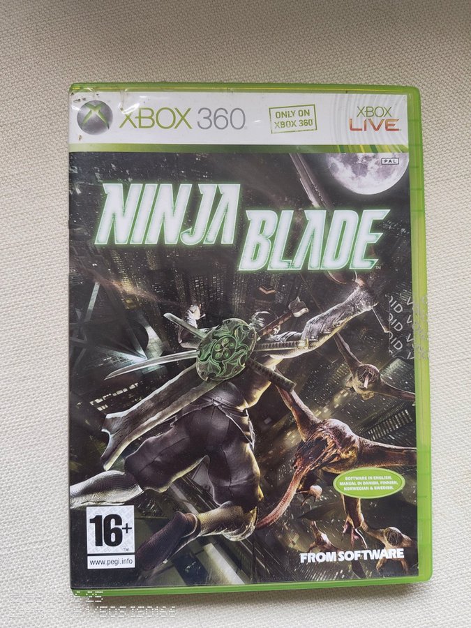 Se produkter som liknar Ninja Blade Xbox 360 på Tradera (687995594)