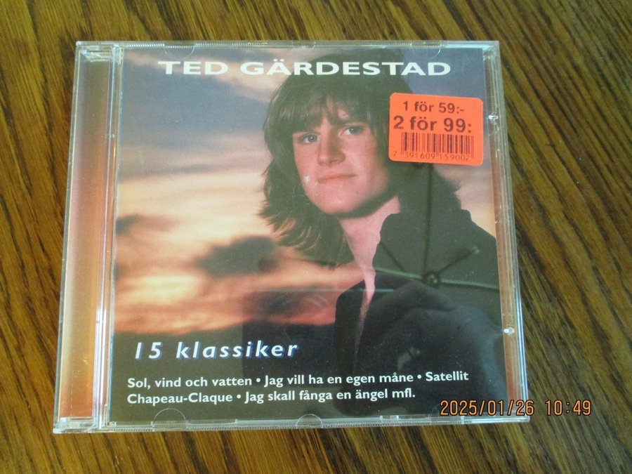 Ted Gärdestad – Solregn – Box Set 4 x CD, 2001 [r2706613