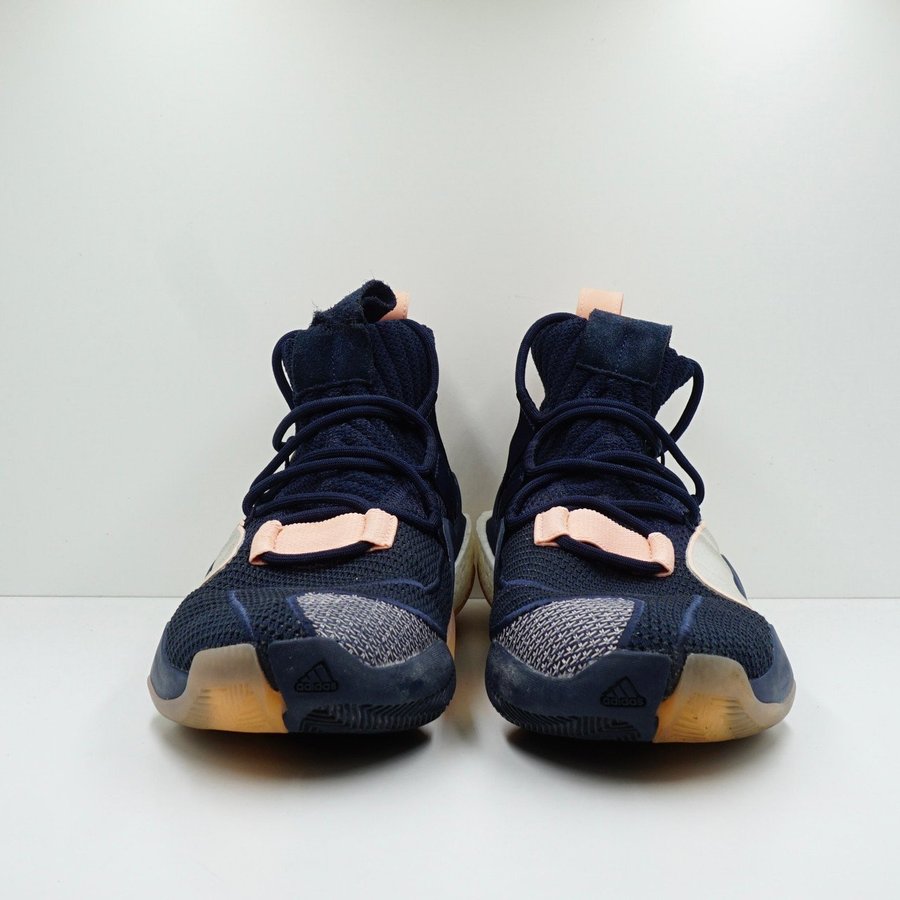 Adidas crazy byw x clearance collegiate navy clear orange