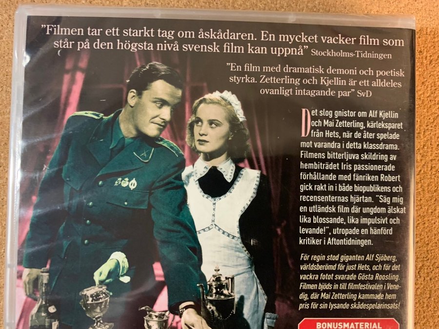Iris Och Löjtnantshjärta (1946) NY inplastad DV.. | Köp på