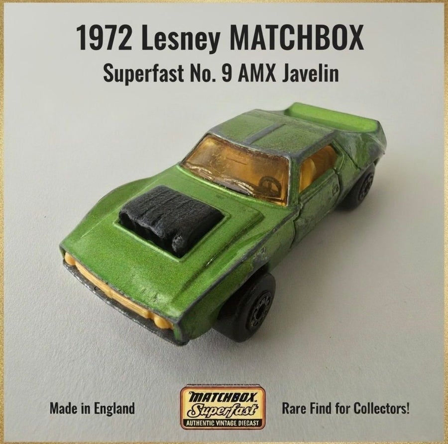 Matchbox Superfast No. 9 AMX Javelin 1972 Börja.. | Köp på Tradera