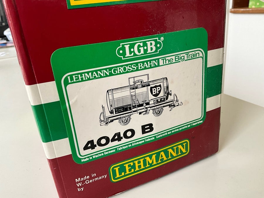 LGB 4040-B, BP Tankvagn, gott skick, OBS ENBART.. | Köp på Tradera