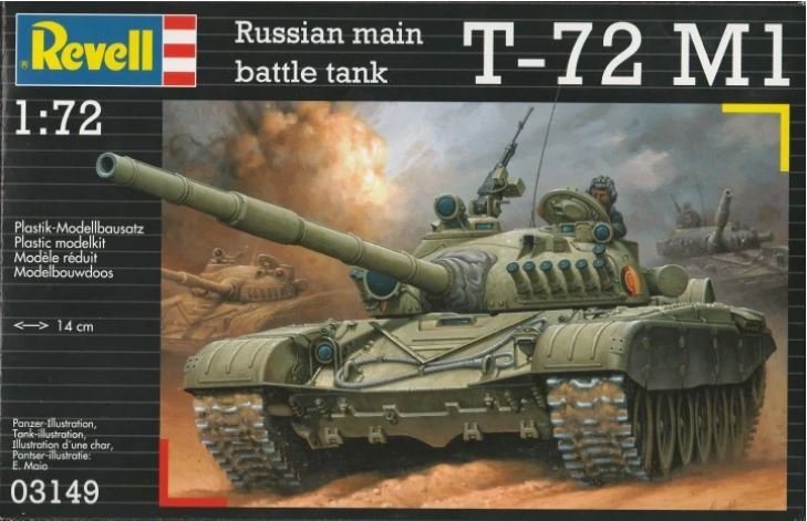 Revell Russian Main Battle Tank T 72 M 1 1 72 Kop Pa Tradera