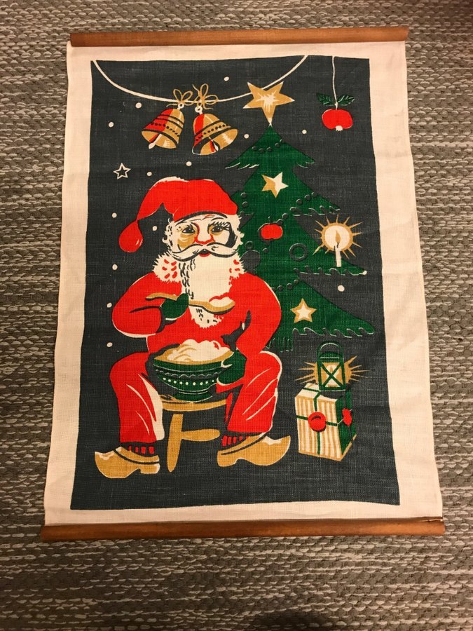 Retro julbonad tomte julgran | Köp på Tradera (572052695)