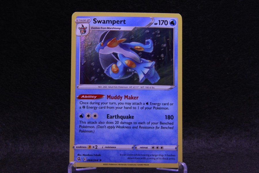 Zarude 27/264 Fusion Strike Reverse Holo Uncommon Pokémon TCG