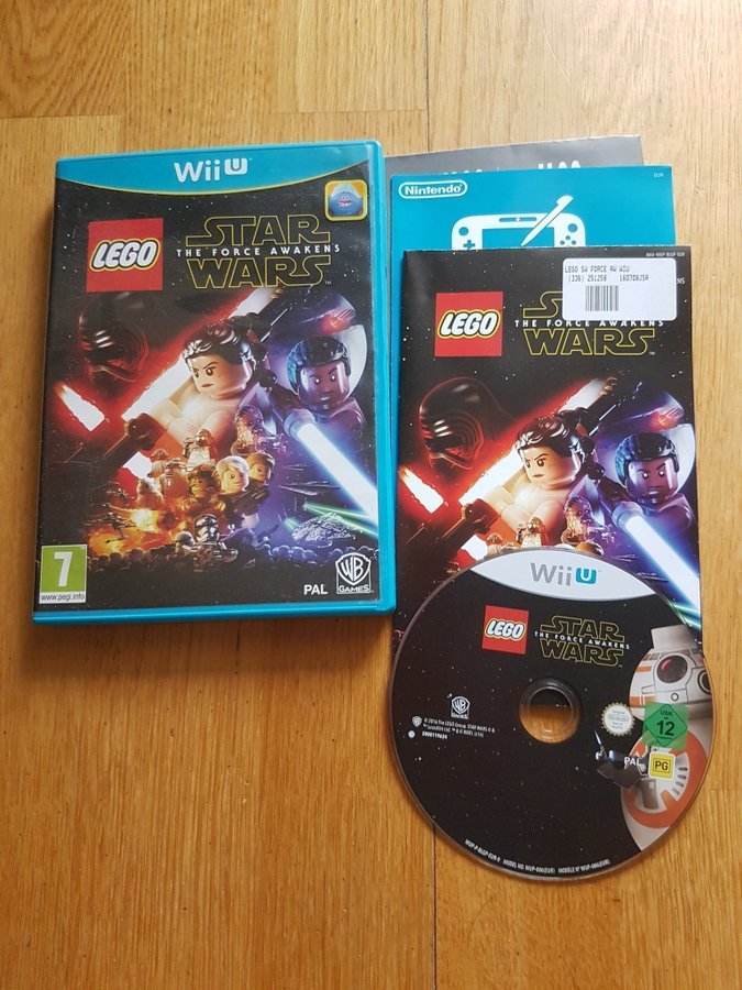 lego Star Wars the force awakens wiiu Köp på Tradera (700125909)