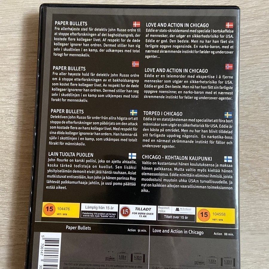 Paper Bullets / Love and Action in Chicago - 2 .. | Köp på Tradera ...