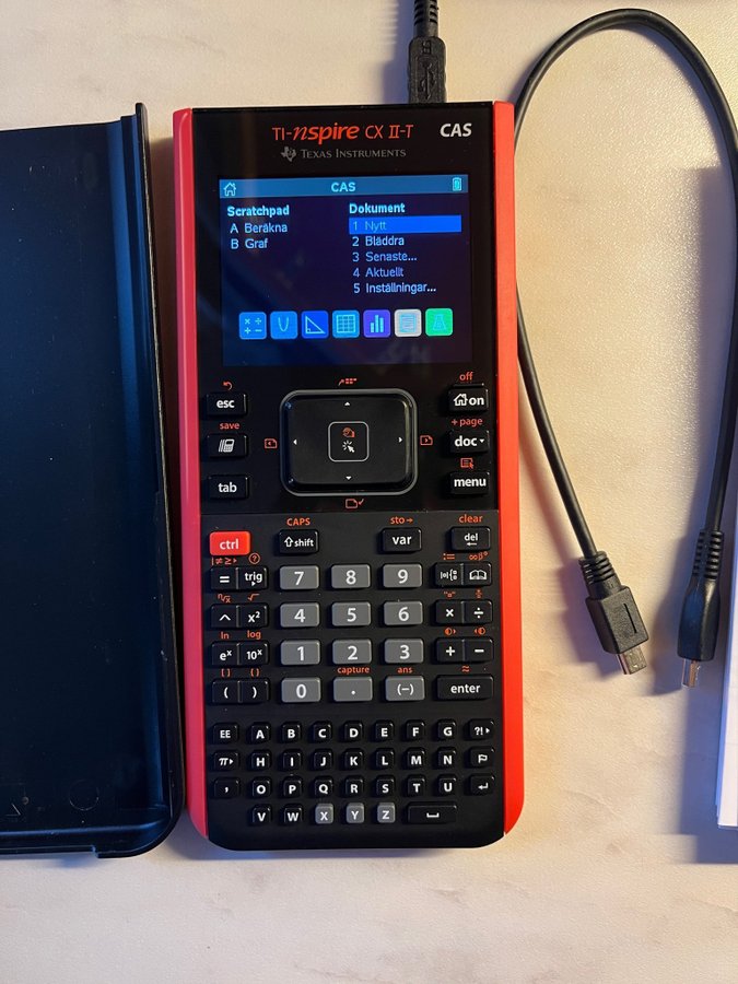 Texas Instruments TI-Nspire CX II-T CAS grafrit.. | Köp på Tradera ...