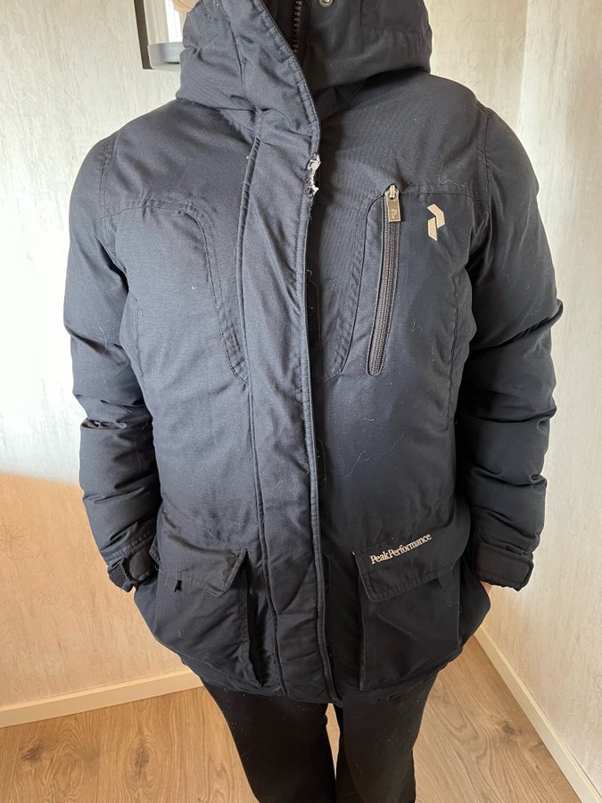 Peak Performance Svart Parka S Kop pa Tradera 654495956