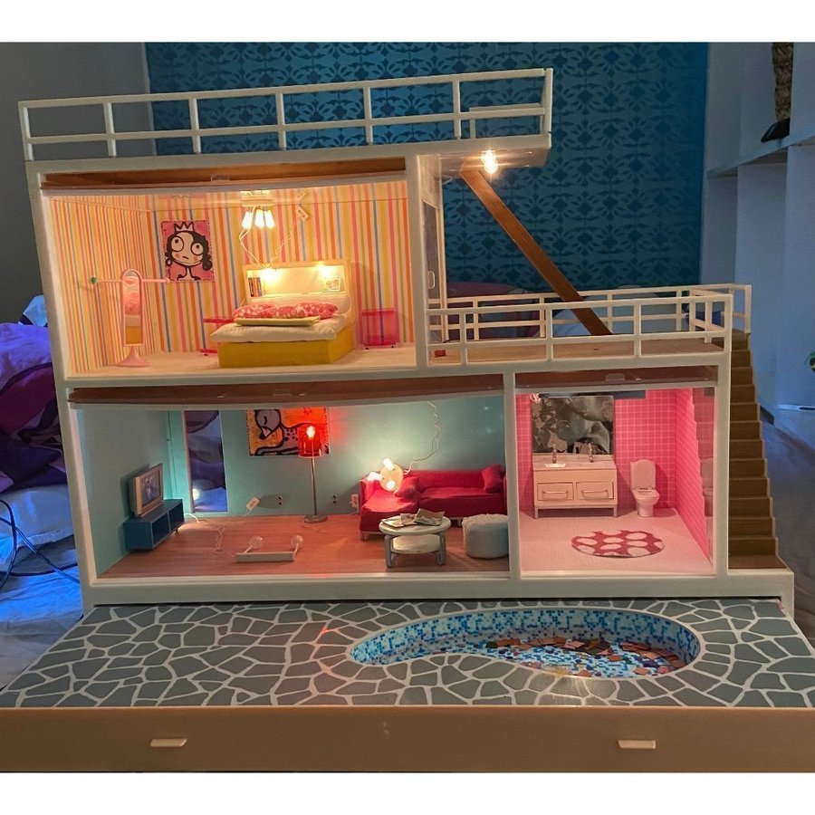 Julklappstips! Dockskåp Lundby Stockholm Köp på Tradera (612231079)