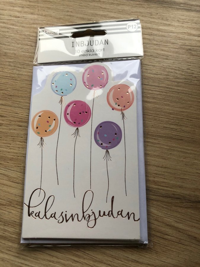 Kalas inbjudan kort (470883924)  Köp på Tradera