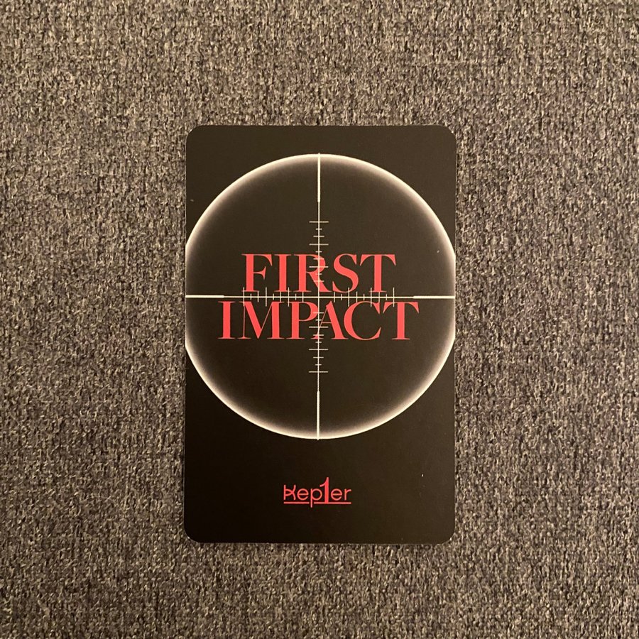 Kep1er First Impact Dayeon Photocard - Kpop