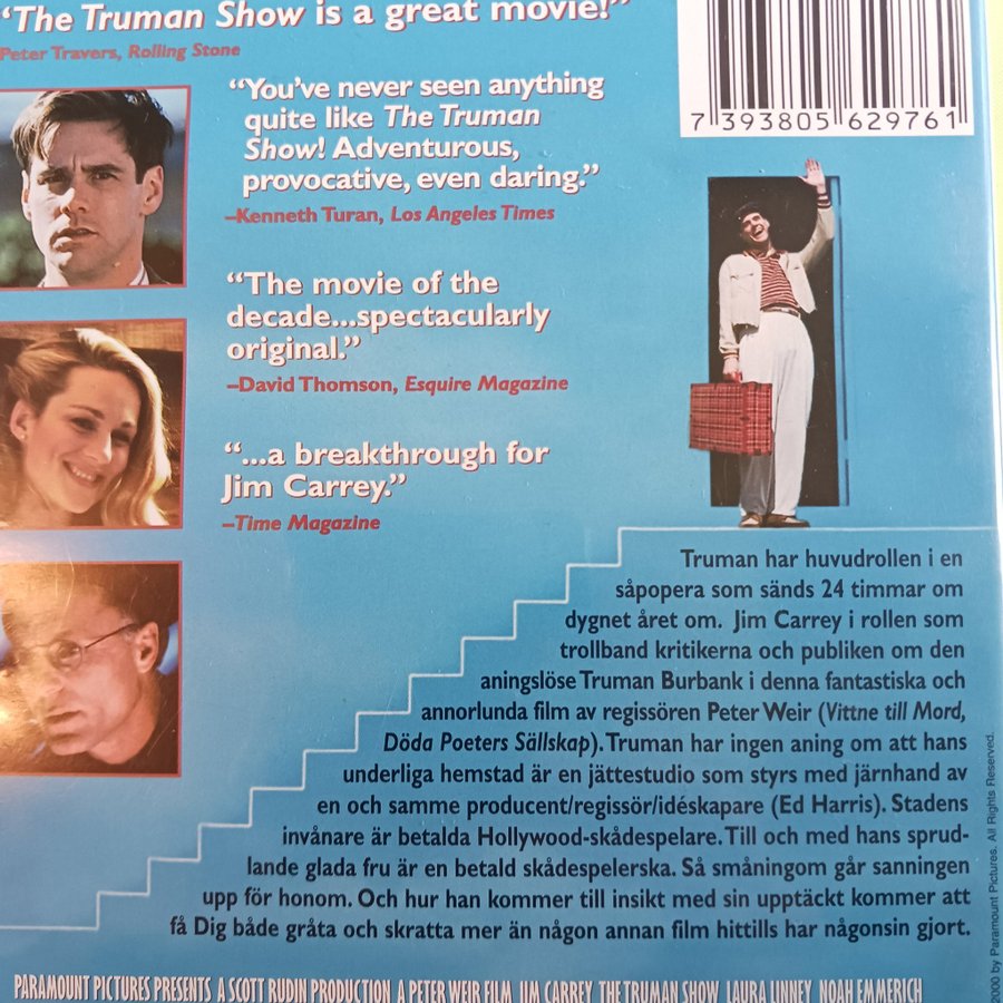 The Truman Show DRAMAKOMEDI JIM CARREY Köp på Tradera