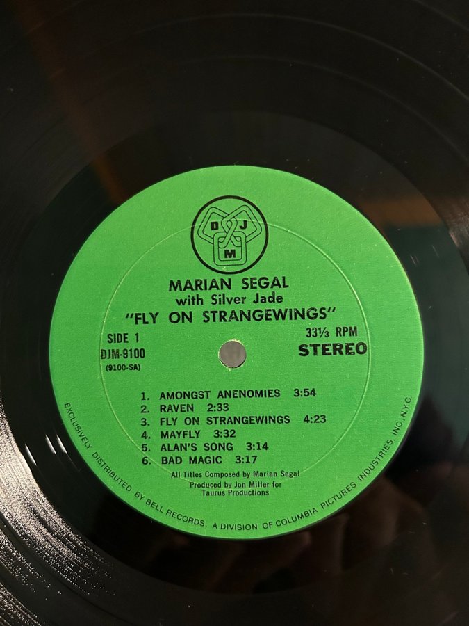 Marian Segal with Silver Jade - Fly on Strangew.. | Köp på Tradera