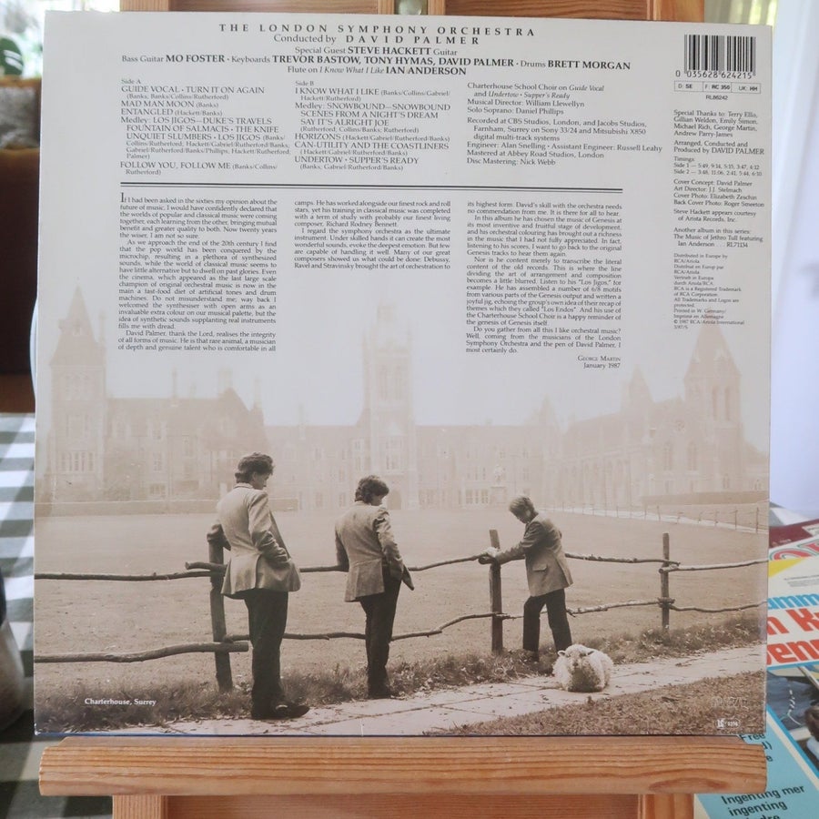 WE KNOW WHAT WE LIKE - Music Of Genesis LP. 198.. | Köp på Tradera