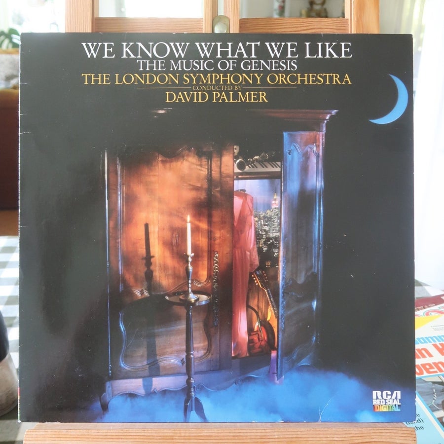 WE KNOW WHAT WE LIKE - Music Of Genesis LP. 198.. | Köp på Tradera
