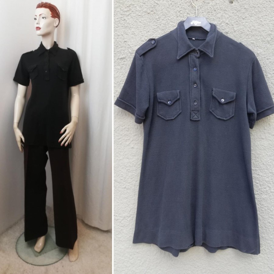 Vintage Retro kortkort klänning tu.. (415775792)  vintagecorner 