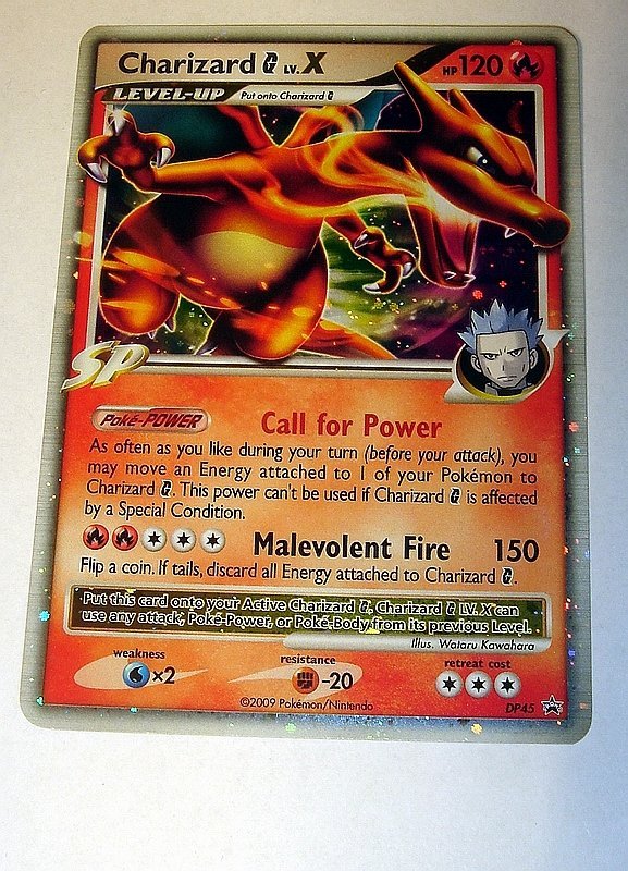 CHARIZARD G Lv.X RARE HOLO NYTT PO.. | Kp frn caprod2 p Tradera  (630564957)