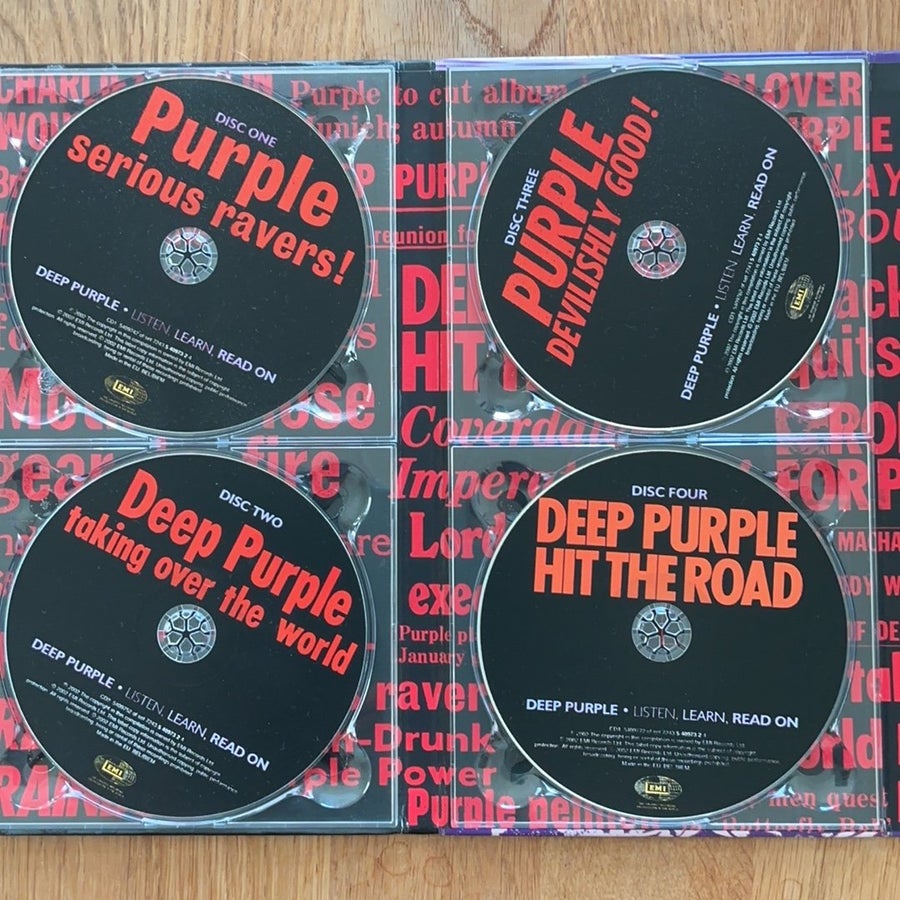Deep Purple - Listen, Learn, Read On- 6 CD Box .. | Köp på Tradera