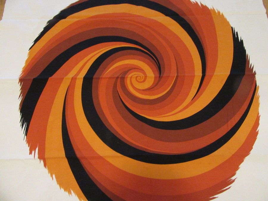 Retro Vintage tyg bonad Hurricane Strömma Curry.. | Köp på Tradera