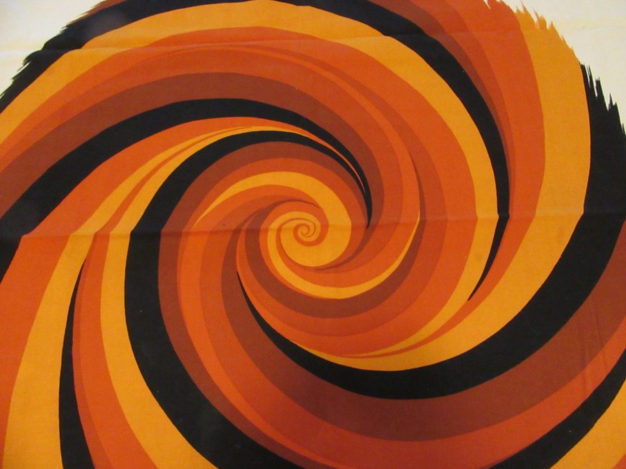 Retro Vintage tyg bonad Hurricane Strömma Curry.. | Köp på Tradera