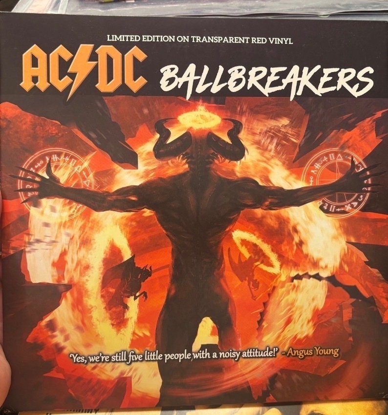 AC/DC - Ballbreaker - Limited Edition Transpare.. | Köp på Tradera ...
