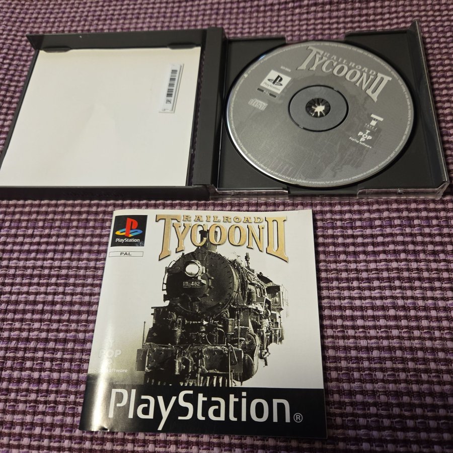 Jeu ps1 railroad tycoon II neuf scellé - Jeux vidéo