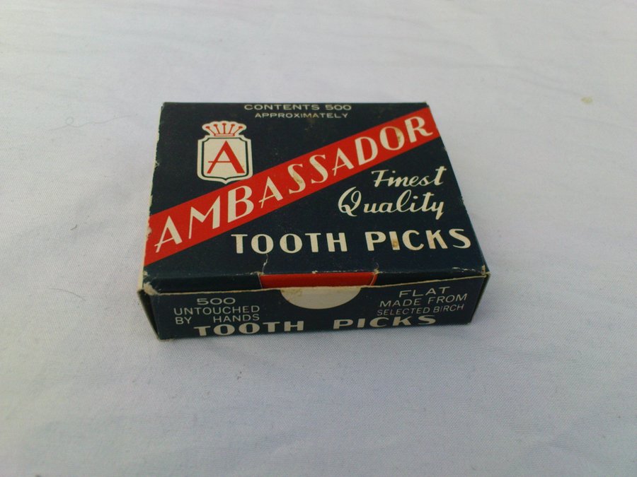 Ambassador toothpick clearance