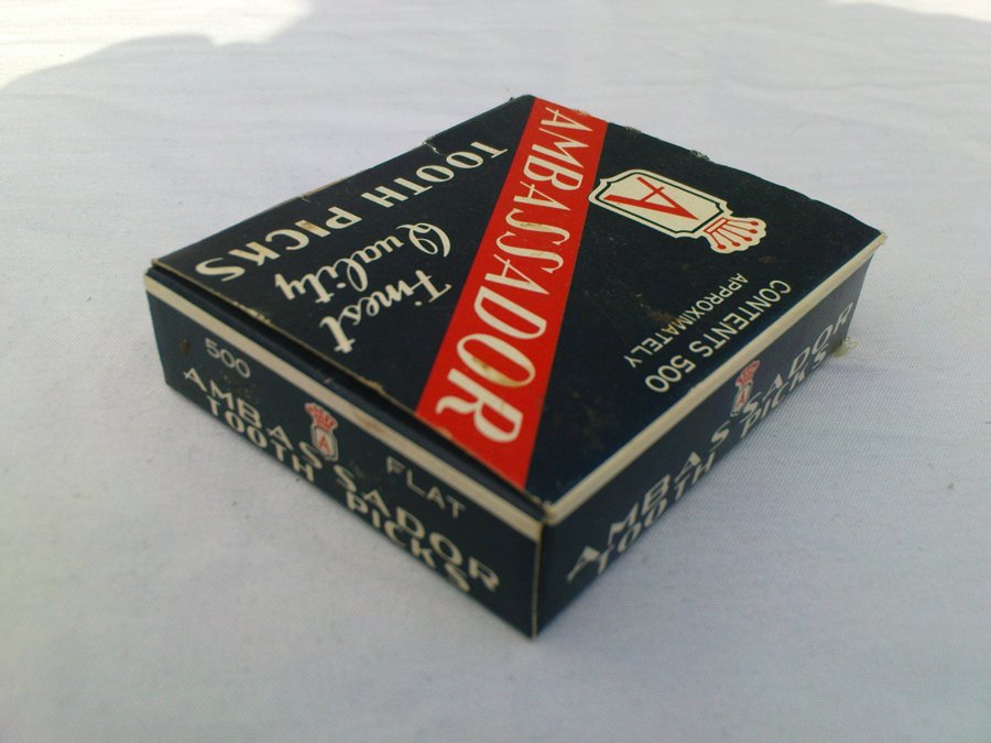 Ambassador ToothPicks Vintage Retro K p p Tradera 626056886