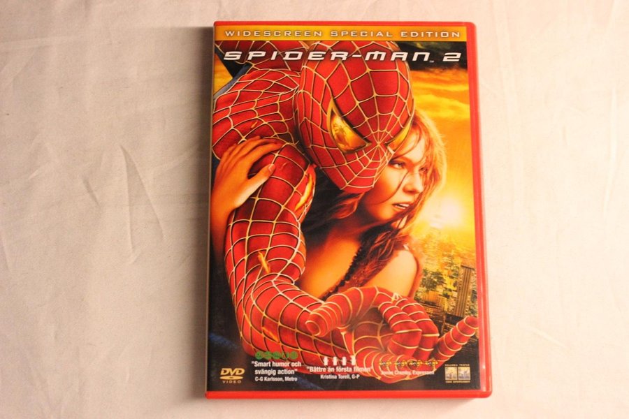 Dvd Film Spider Man 2 Widescreen Specia Blabom Pa Tradera
