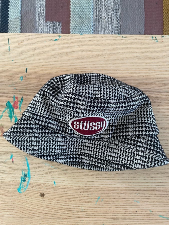 Stussy Lola Plaid Knit Buckethat One Size Gr. Kop pa Tradera 655211670