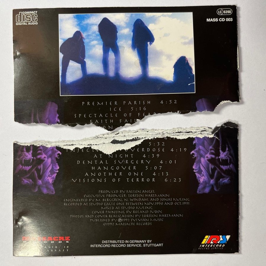 FALLEN ANGEL - FAITH FAILS. CD.. | Köp från Retrobörsen på