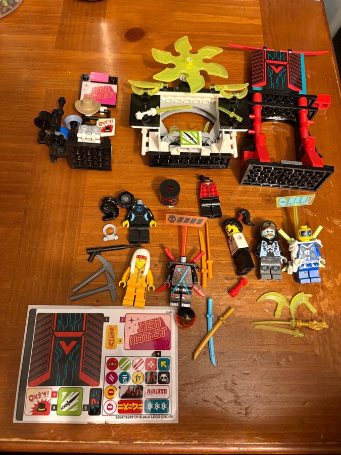 LEGO Ninjago 71708 Gamer's Market Köp på Tradera (698768621)