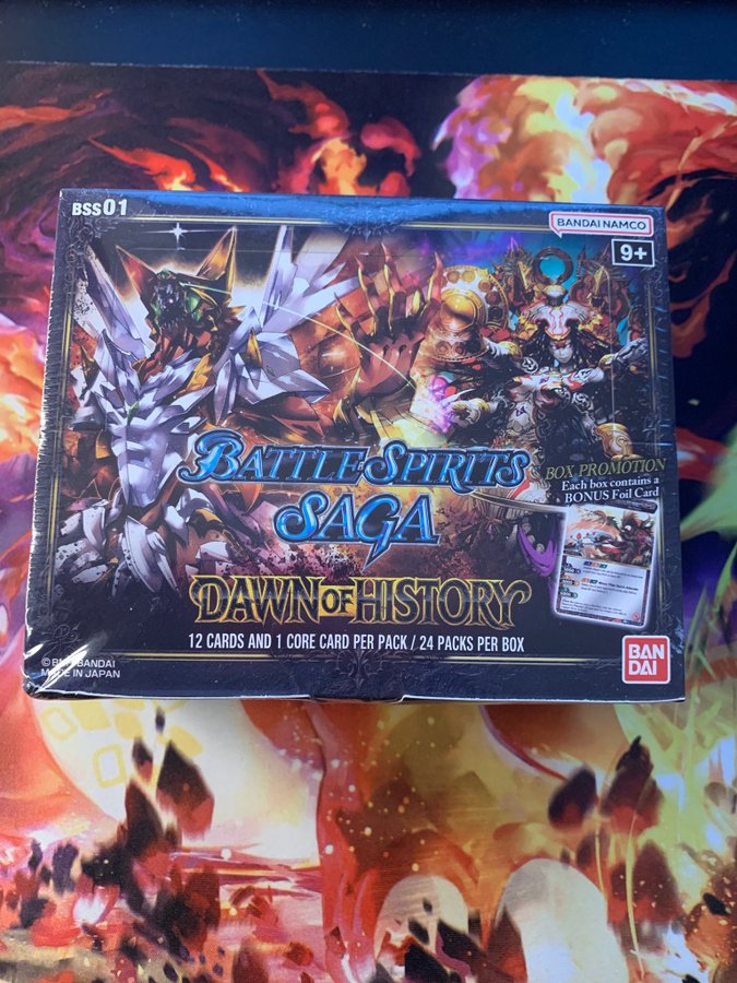 battle spirits saga dawn of history booster box Battle Spirits Saga