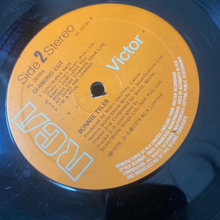 Bonnie Tyler - Diamond Cut (Vinyl) | Köp på Tradera (739918345)