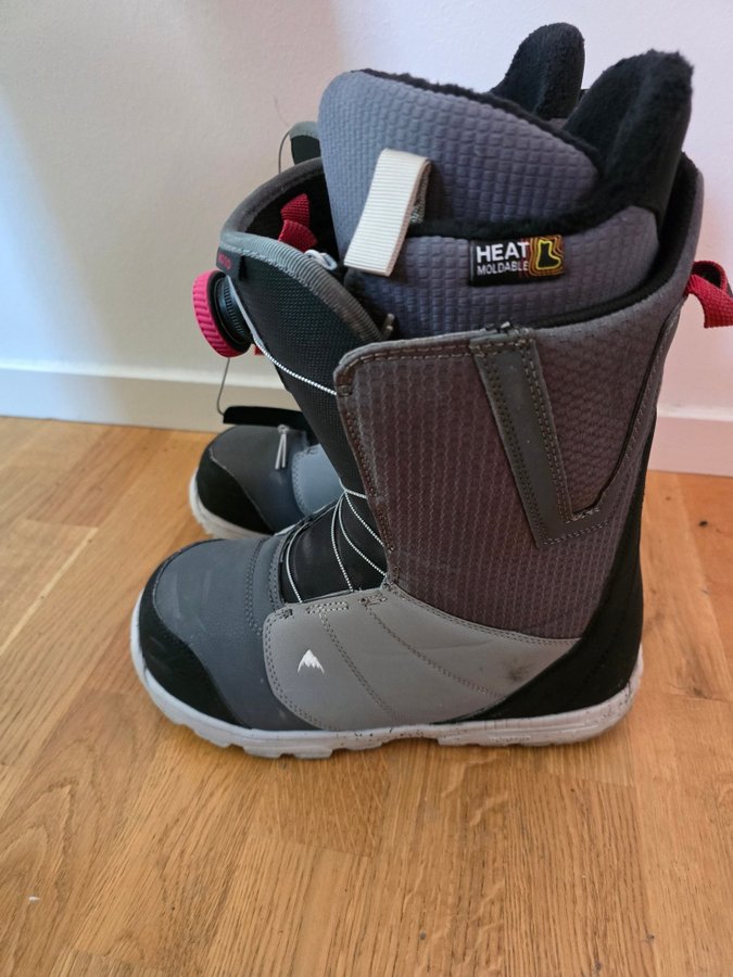 Burton Moto Snowboard Boots Grey | Köp på Tradera (730892635)