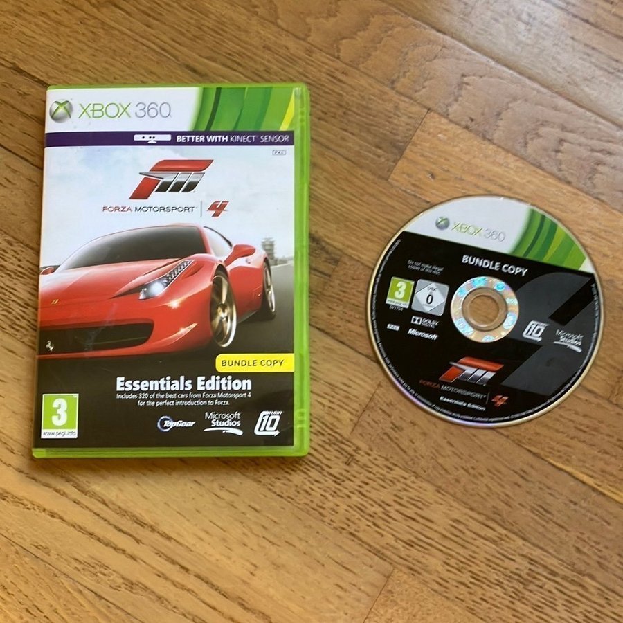 Forza Motorsport 4 Essentials Edition (Microsoft Xbox 360, 2011