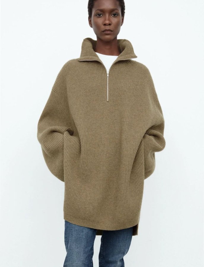 Toteme Fisherman knit vit stickad troja L Kop pa Tradera 653709143