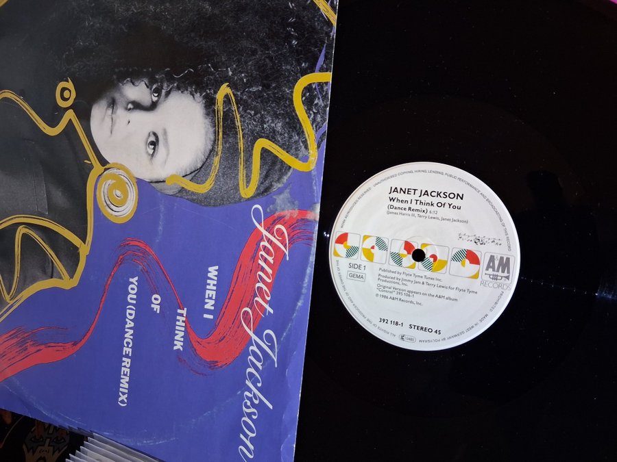 Janet Jackson - When I Think Of You (Dance Remi.. | Köp på Tradera